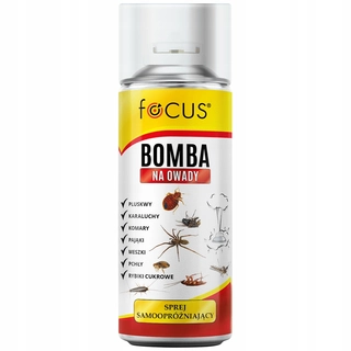 Repelent proti hmyzu - Agrosimex Focus bomba proti hmyzu samovyprázdňovacia sprej 400 ml