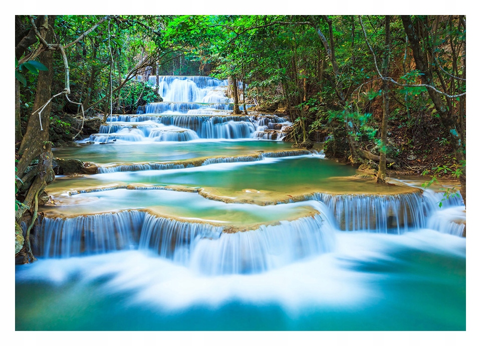 Fototapeta 3D Waterfall Thailand 368x254 F00242