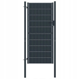 Pletivo, oplotenie - Plot brána, PVC a oceľ, 100 x 124 cm, anti