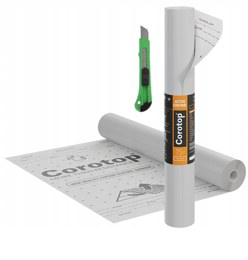 Parotesná fólia Corotop 50 x 1,5 x 0,1 mm 100 g/m²
