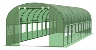 Fóliovník - Fóliový tunel 30 m² 1000 x 300 cm zelený