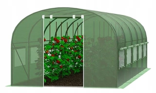 Fóliovník - Fóliový tunel 18 m² 6 x 3 cm zelený