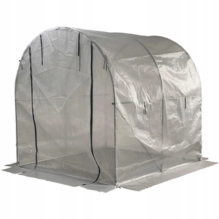 Fóliovník - Fóliový tunel 4 m² 200 x 200 cm biely
