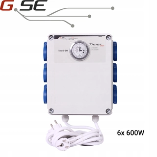 Regulátor otáčok - G.SE TIMER BOX II 6x600W časové relé