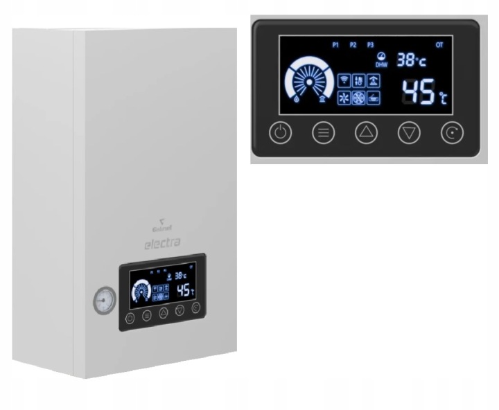 GALMET Electra 16GT 16 kW | Elektrický kotol s Wi-Fi a expanznou nádržou