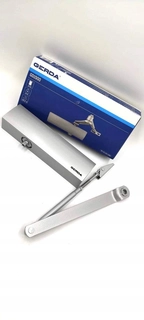 Zatvárač dverí - GD 1500 Self -Closer, Silver 0AGD15S0000.13000p