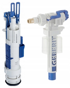 Geberit ventil 1/2'' 244.820.00.1 + Geberit rohový ventil 3/8'' 240.700.00.1