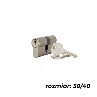 Zámok na dvere -  Gerda insert WKE1 30/40 Nickel Satin Blister