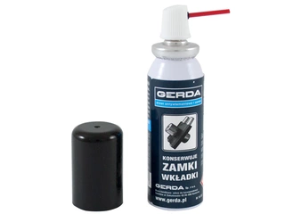 Zámok na dvere -  Príprava gerdy na údržbu hradných vložiek
