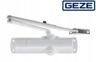 Zatvárač dverí - Geze Self -Closer s bielym ramenom TS 1000 C