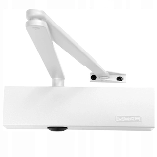 Zatvárač dverí - Geze TS 2000 VBC White Actuator + voľné rameno