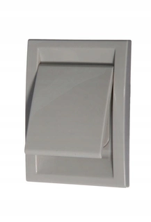 Centrálny vysávač -  Deco Grey Wall Socket LEAM VACUUM