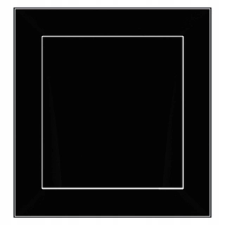 Centrálny vysávač - Produkty sacieho zásuvky AF Magnetic Black 86x90 mm