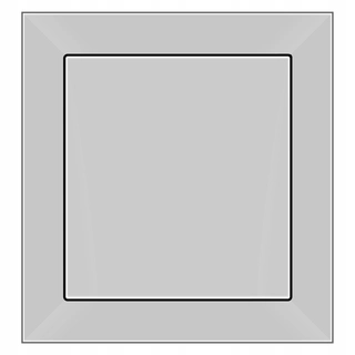 Centrálny vysávač -  Produkty sacie soketu AF Magnetic J.Szare 86x90 mm
