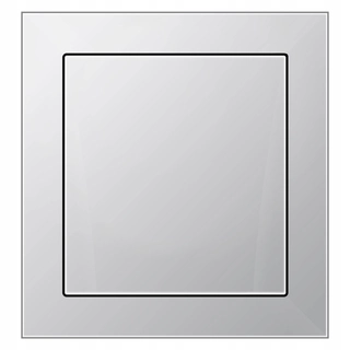 Centrálny vysávač -  Produkty sacieho zásuvky AF Slim Silver 86x90 mm