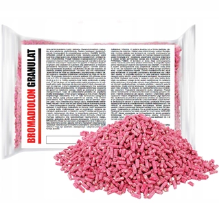 Bromadiolone Granules myš a potkany 1 kg