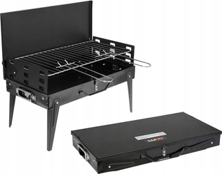 Gril na drevené uhlie - BBQ Skladacia turistická kufra Garden Gril