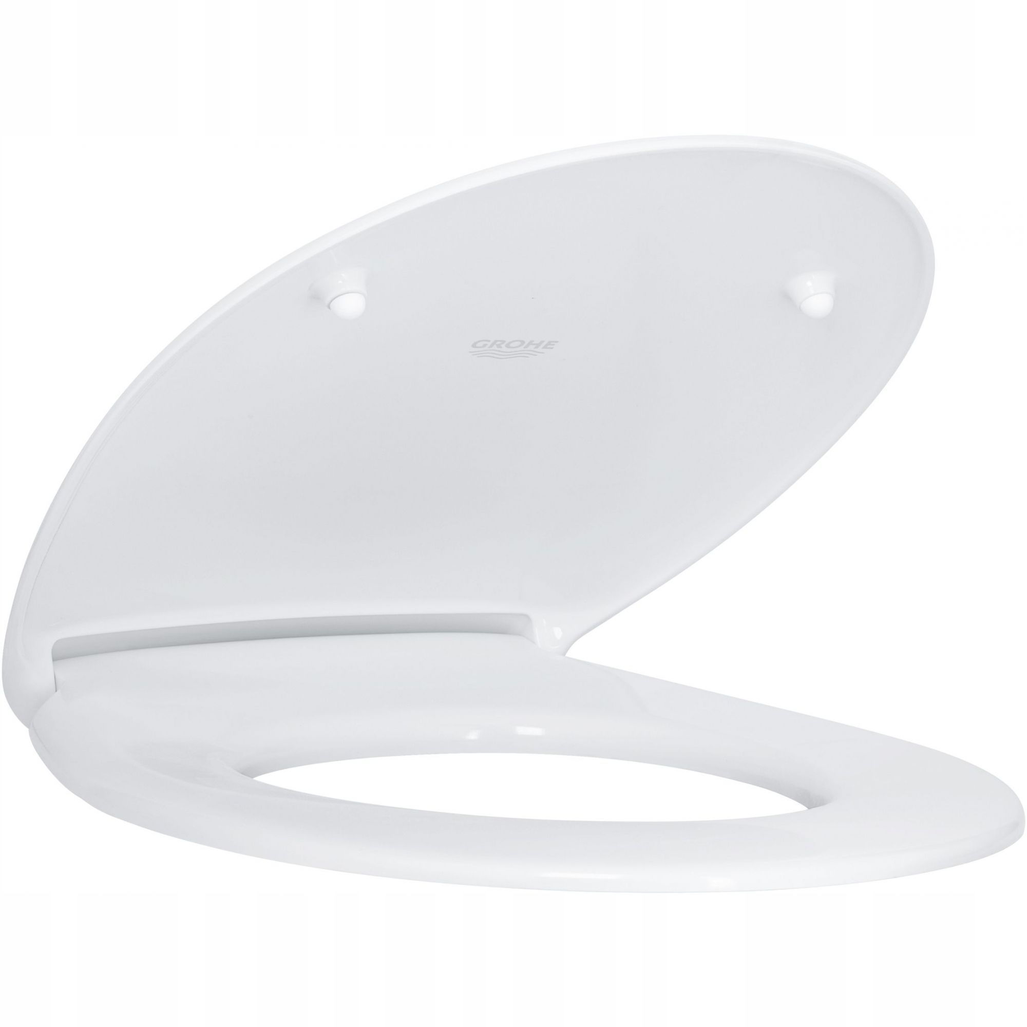 Grohe Bau Keramické WC sedadlo, biely duroplast