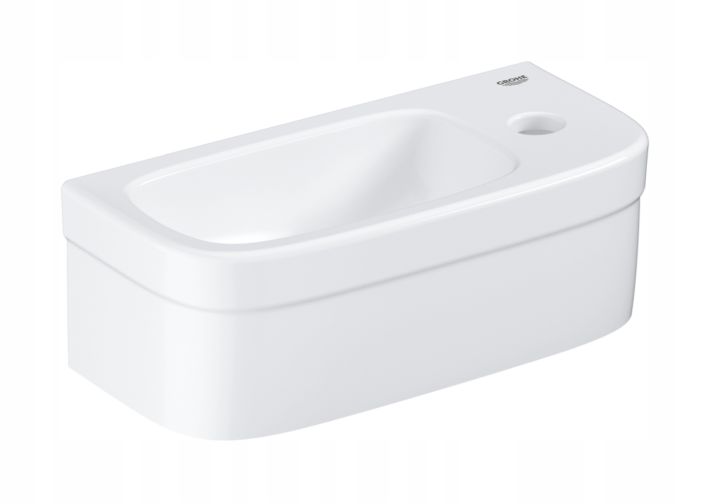 Grohe Euro Ceramic polkruhové umývadlo na dosku