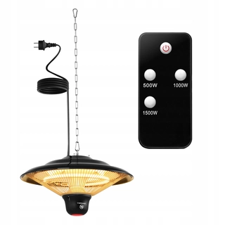 Sálavý ohrievač - Radiátor balkóna dielni. Tepelná lampa 1500W