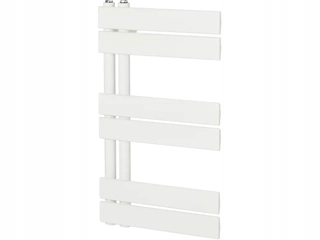 Kúpeľňový radiátor biela 70x40cm GoodHome Boxwood