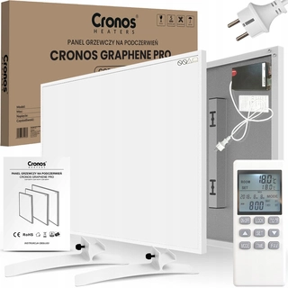 Sálavý ohrievač - Infračervený IR Grafen Pro 900W + Pilot
