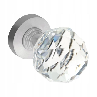 Kľučky na dvere - Kľučka dverí MOVABLE Crystal Transparent K