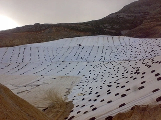 Agrotextília - Geotextília Eurofolie šedá 100 x 5000 cm 150 g/m²