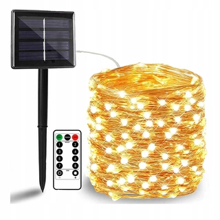 Solárna zapichovacia záhradná lampa - Solárna lampa LED-lux, čierna, 2000 cm, 1 ks.
