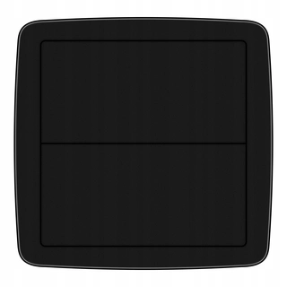 Centrálny vysávač -  Produkty sacie soketu AF 9,5 x 9,5 cm čierna