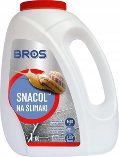 Granuly pre slimáky Snacol 3 GB fľaša 1 kg