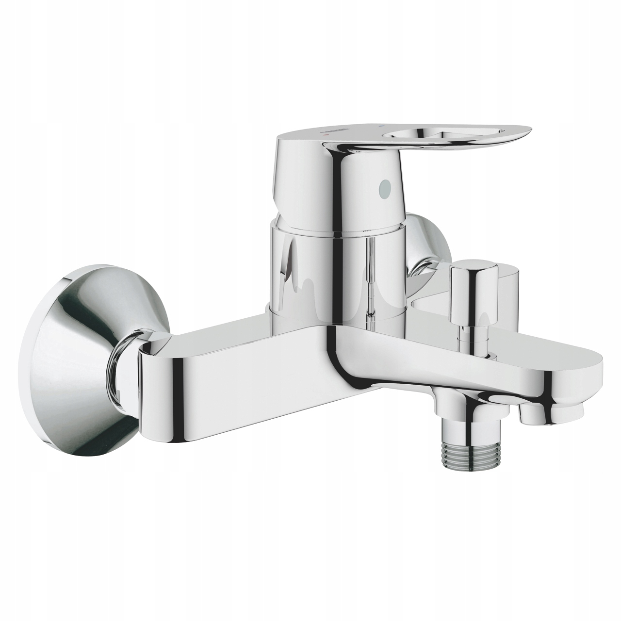 Grohe BAULOOP jednopáková vaňová batéria nástenná, chróm