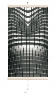 Sálavý ohrievač - Radiátor Infračervený obrázok. Vykurovací panel 430 W