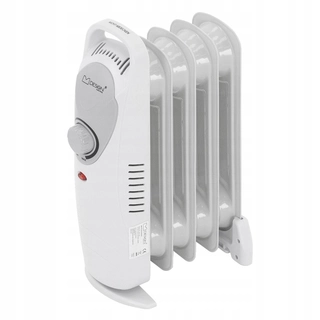 Sálavý ohrievač - ML-Design 450W ohrievač olej, biela, z
