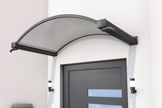 Strieška nad dvere - Gutta No Roof 160 x 90 Arc Roof 24H