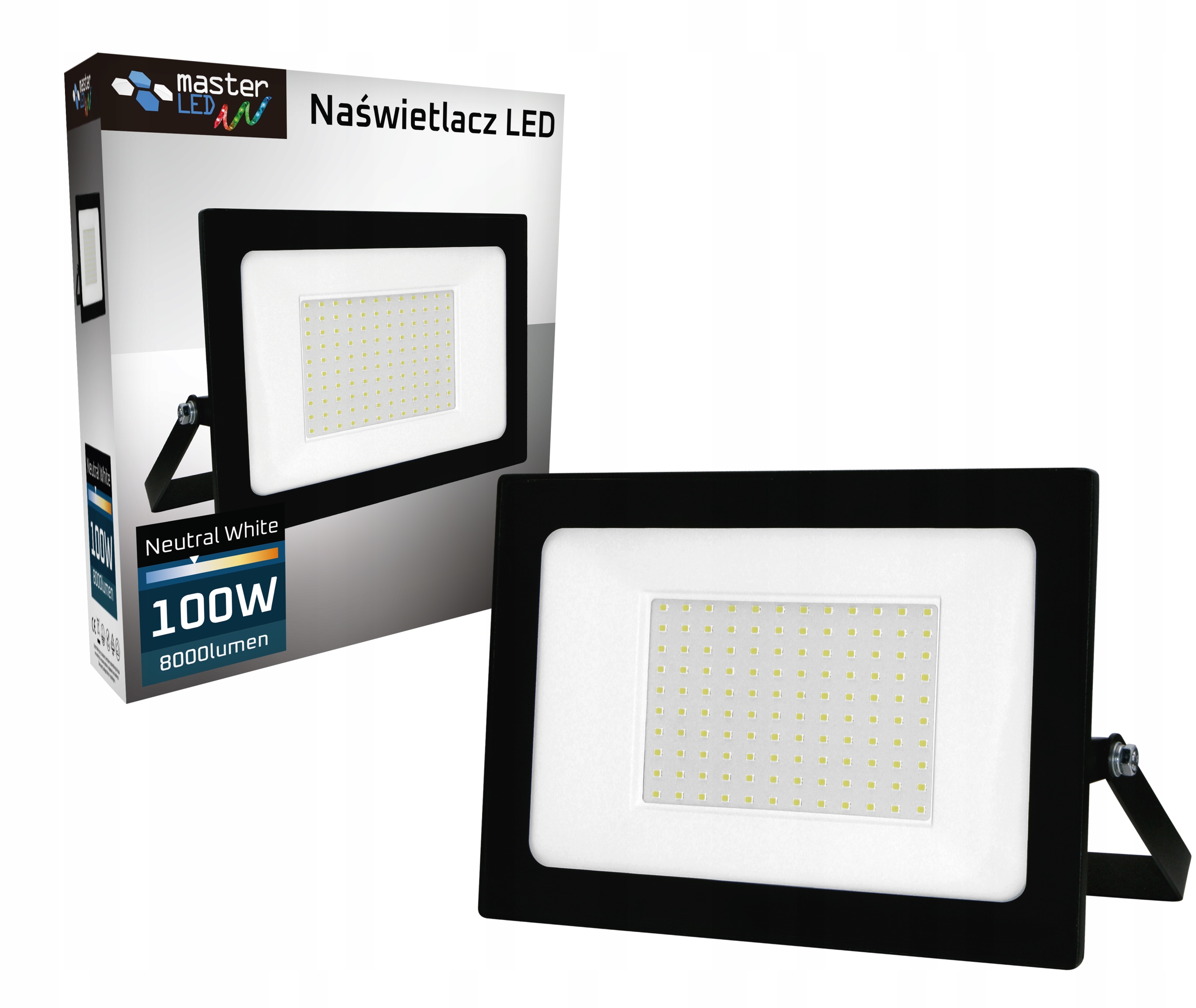 Halogénová neutrálna biela 8000 lm 100 W