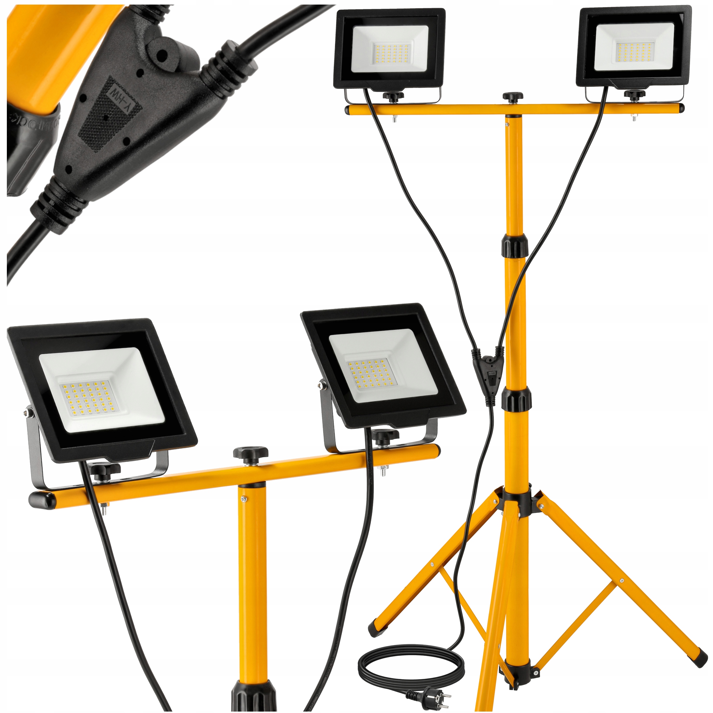 Halogénová neutrálna biela 7000 lm 100 W