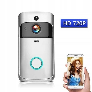 HD 720p inteligentné wifi bezpečnostné zvončeky bez
