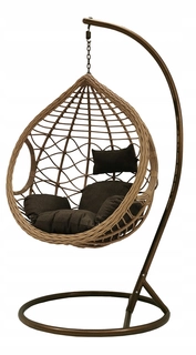 Hojdačka záhradná - Swing Cocoon Chair Hanging Hocing Garden Basket