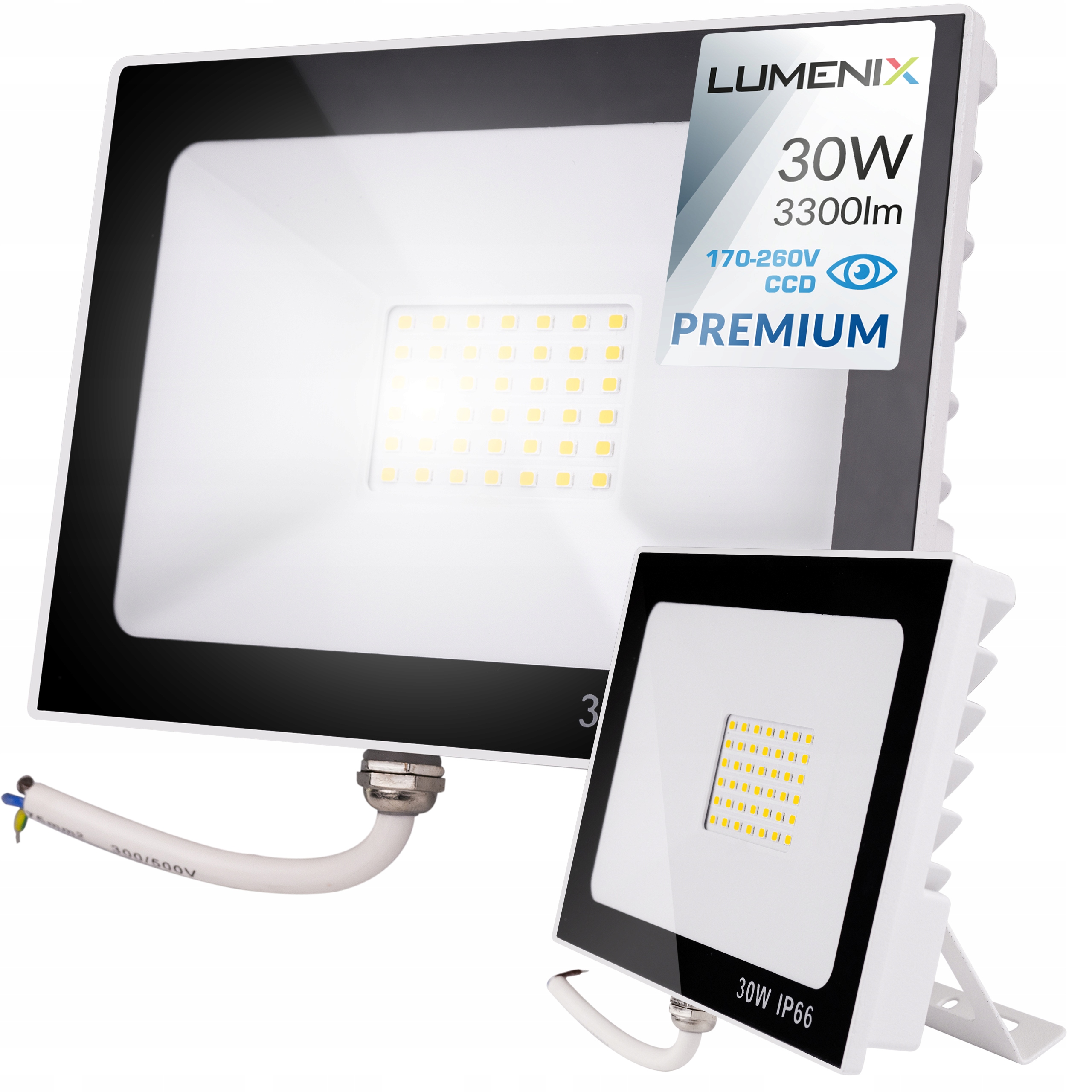 Halogénová neutrálna biela 3300 lm 30 W