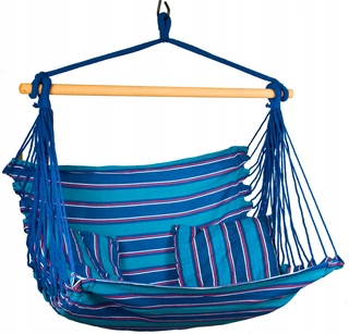 Hojdačka záhradná - Hojdacia sieť BRAZILIAN CHAIR závesné kreslo + vankúše