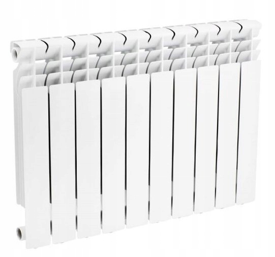 Hydroland 78 W biely hliníkový radiátor 70 x 568 x 70 mm - bočné pripojenie