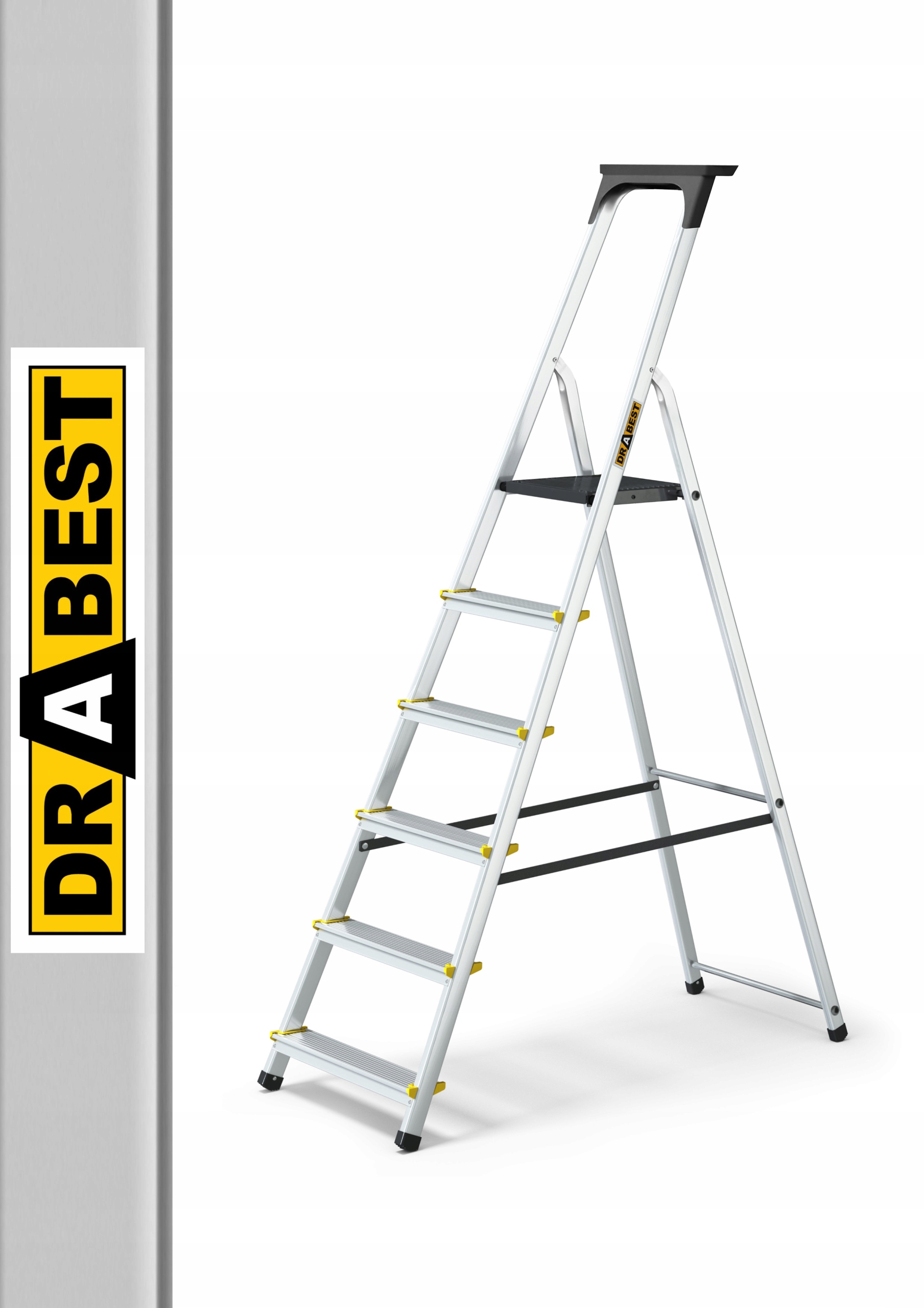 Drabest rebrík 3,19 m hliníkový do 150 kg