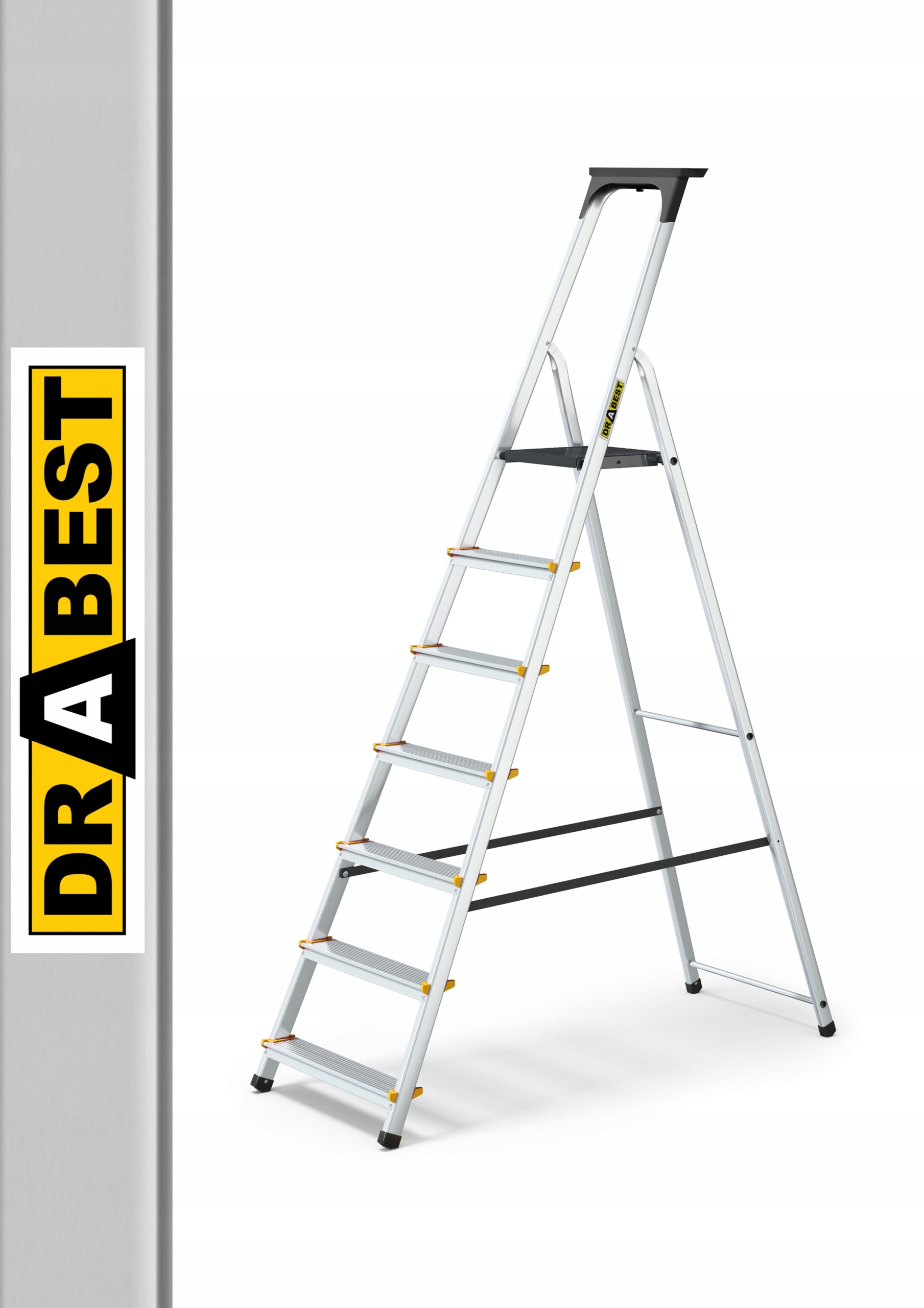 Drabest rebrík 3,4 m hliníkový do 150 kg