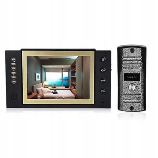Domáca bezpečnosť 8-palcová LCD farebná video dvere telefón