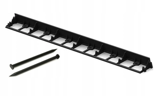 Obruba do záhrady - Plastová záhradná obruba Robkat 101 cm x 4,5 cm červená