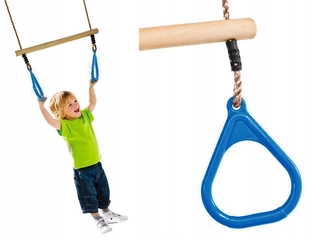 Záhradné ihrisko - Gymnastická hojdačka Trapeze pre deti JF modrá
