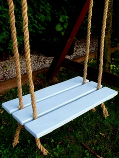 Záhradná hojdačka - Drevený hojdačka na lanách 60cm! Roztomilý! Farby