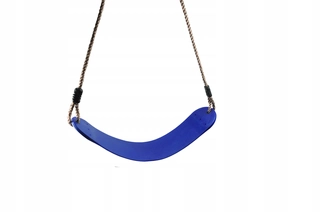 Záhradná hojdačka - Flexibilná hojdačka sedadla do 100 kg modrá