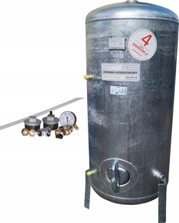 Zavlažovanie záhrady - Galvanizovaná vodná pumpa 300L s príslušenstvom Hydro-Vacuum Grudziądz 6 bar